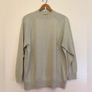 Manrico Cashmere Italy Sweater Men’s Size 56 100% Cashmere Soft Knit Light Mint